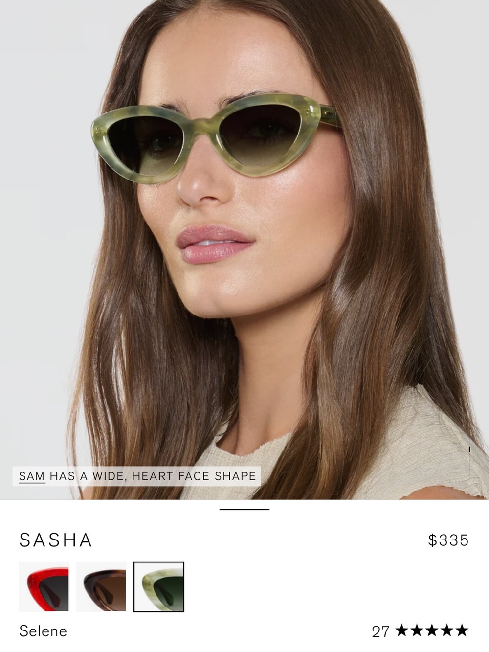 Krewe Sasha Glasses in Green